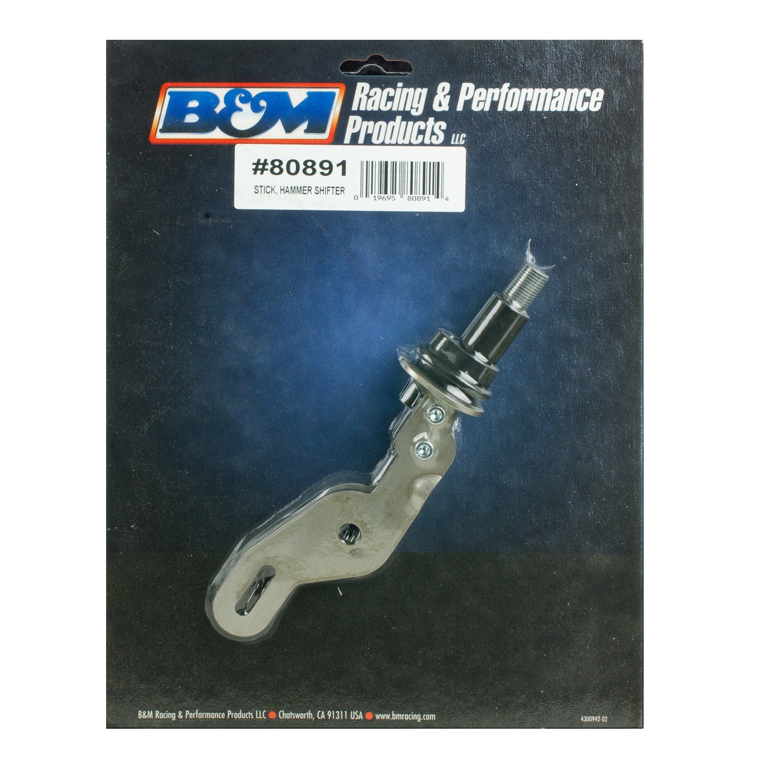B&M Hammer Automatic Shifter Stick - Photo - out of package Left