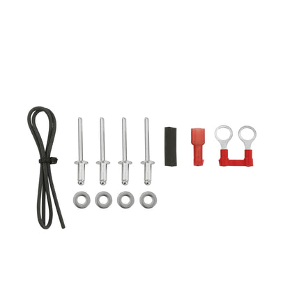 Mounting Kit, Dzus Buttons, Sprint C - MSD Pro Mag Points Box Mounting Kit for Sprint Cars