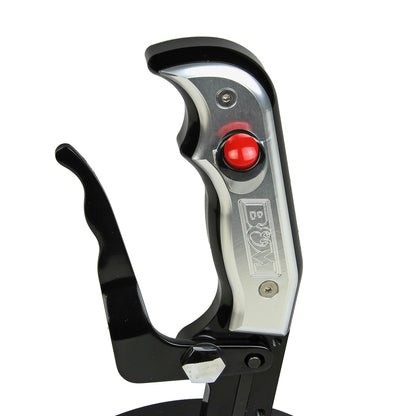 B&M Magnum Grip Side Plate with 12V Button - Photo - out of package Right