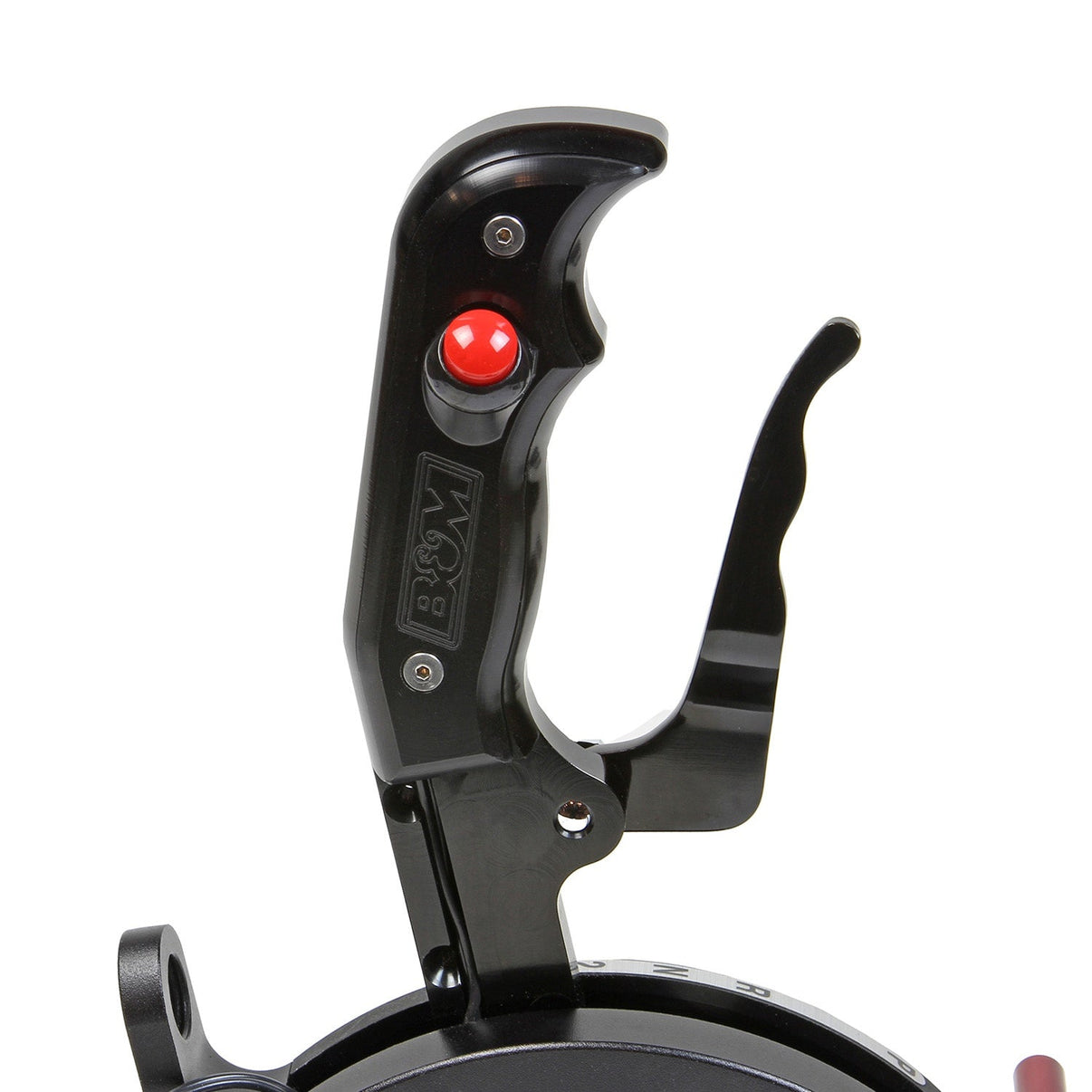 B&M Magnum Grip Side Plate with 12V Button - Photo - out of package Right