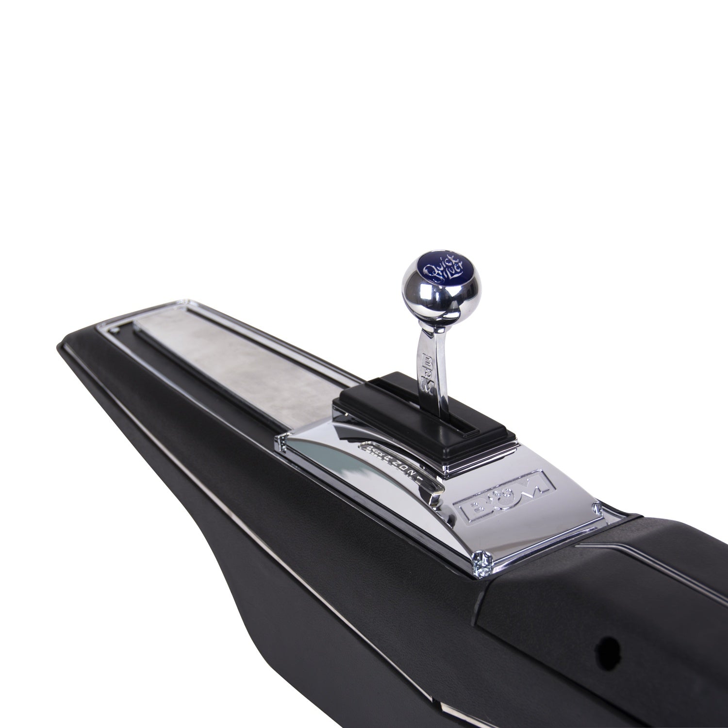 B&M Automatic Ratchet Shifter - QuickSilver Console - Photo - Close Up Right