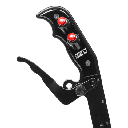 B&M Magnum Grip Side Plate with two 12V Buttons - Photo - Close Up Right