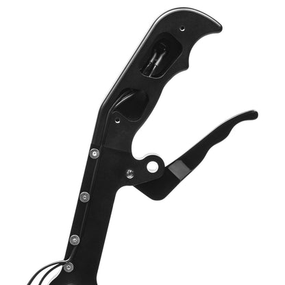 B&M Magnum Grip Side Plate with two 12V Buttons - Photo - Close Up Left