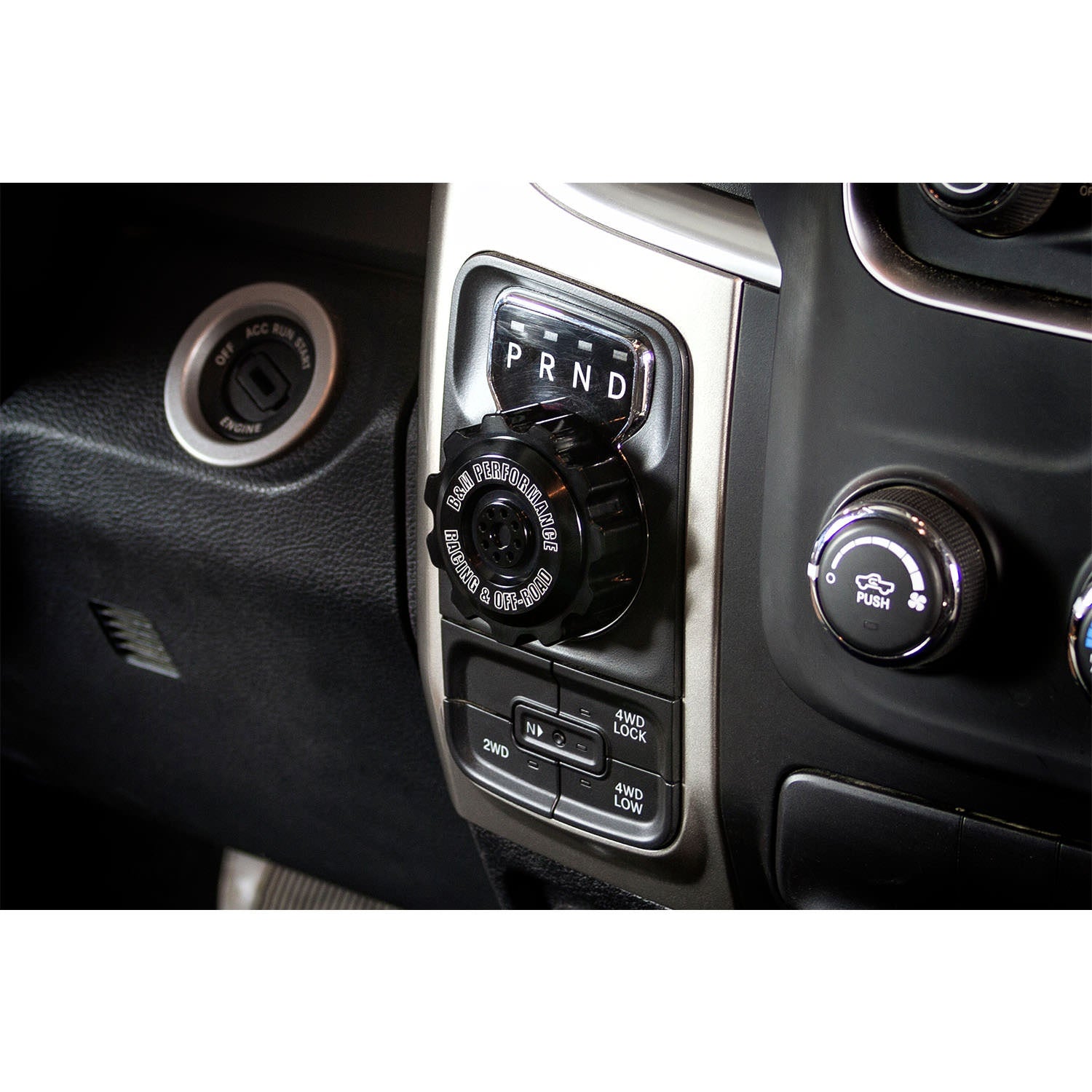 B&M Automatic Shifter Knob - RAM 1500 - Photo - Close Up Top