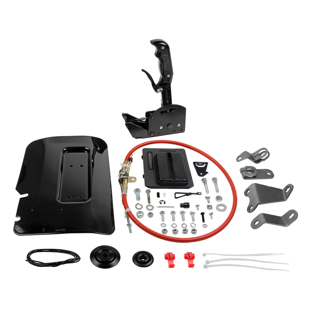 JEEP TJ, MJ, XJ PRO STICK SHIFTER, BLACK - B&M AUTOMATIC SHIFTER - MAGNUM GRIP PRO STICK CONSOLE