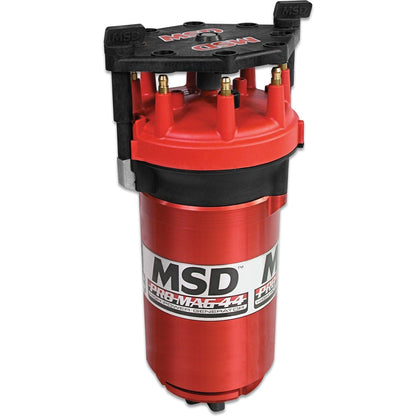 Pro Mag 44 Amp Generator, CW Rotation, Red, Standard Cap, Band Clamp - Photo - Primary Front