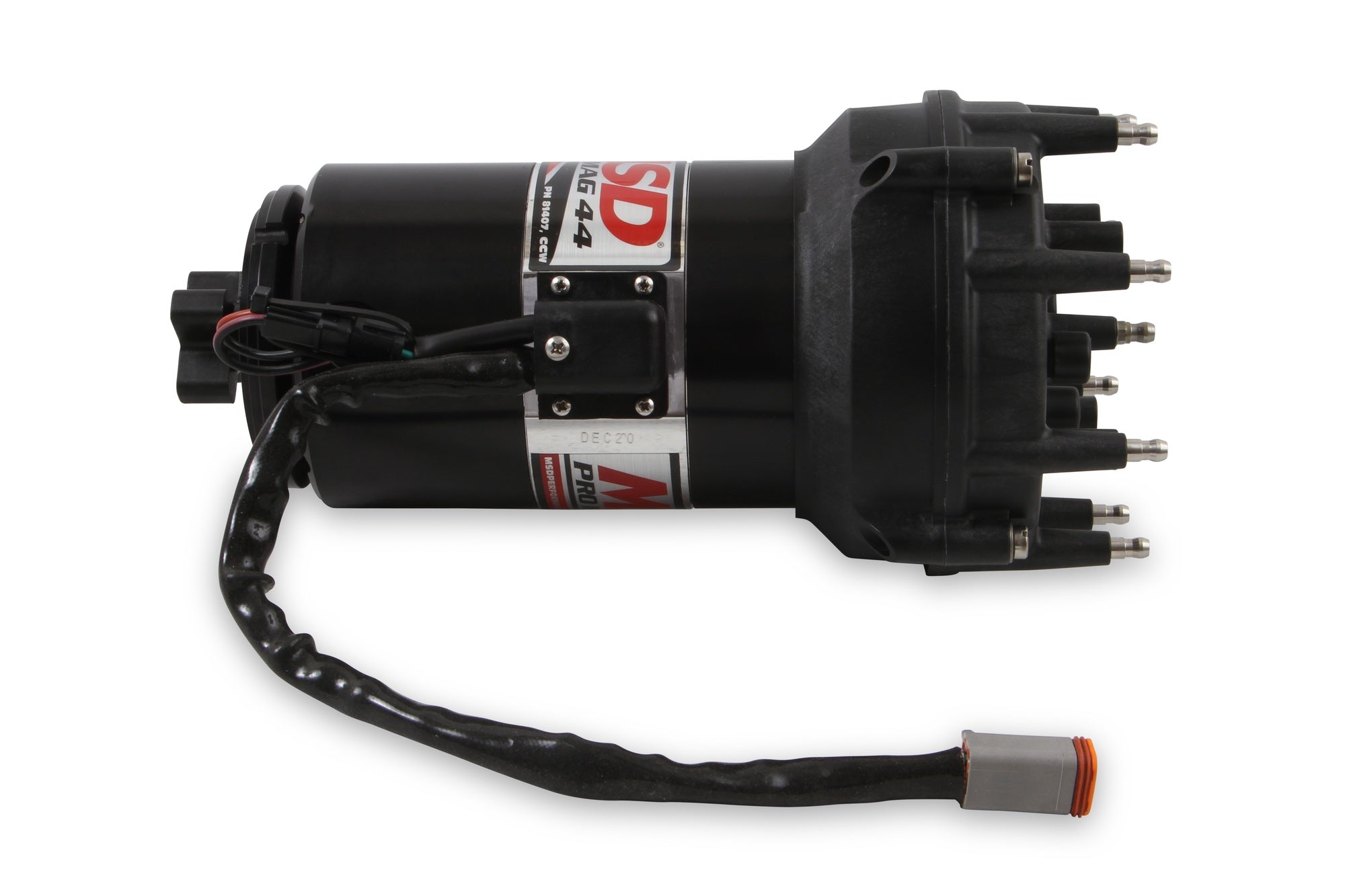 Pro Mag 44 Amp Generator, CCW Rotation, Black, Pro Cap, Band Clamp - Photo - out of package Bottom