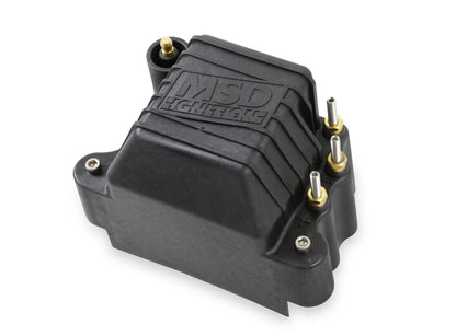 MSD Igniton Coil - Pro Mag - 44 Amp - Black - Photo - Primary Top
