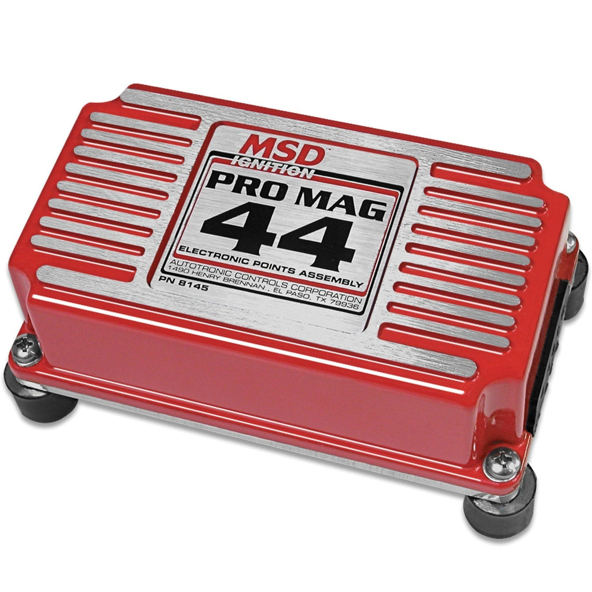 Pro Mag 44 Amp Electronic Points Box, Red - Photo - out of package Back