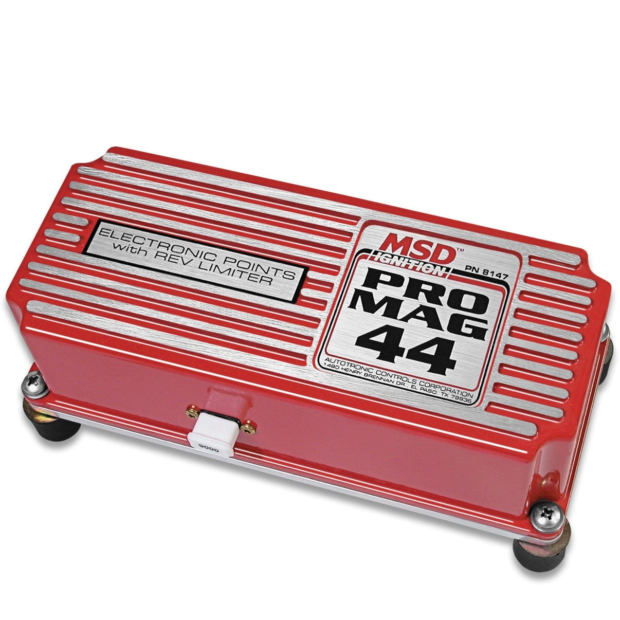 Pro Mag 44 Amp Electronic Points Box - Red - Photo - out of package Left