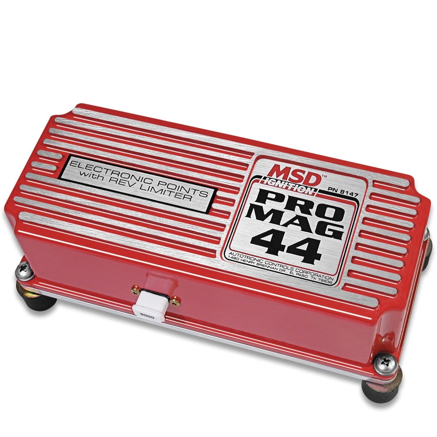 Pro Mag 44 Amp Electronic Points Box - Red - Photo - out of package Left