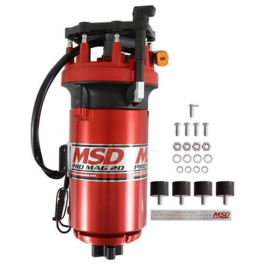 Generator, 20A. Pro Mag, Mall Dr. CW Rot - Pro Mag 20 Amp Generator, CW Rotation, Band Clamp