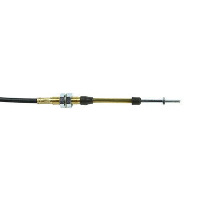 B&M PERFORMANCE SHIFTER CABLE 5-FOOT LENGTH - BLACK - Photo - out of package Left