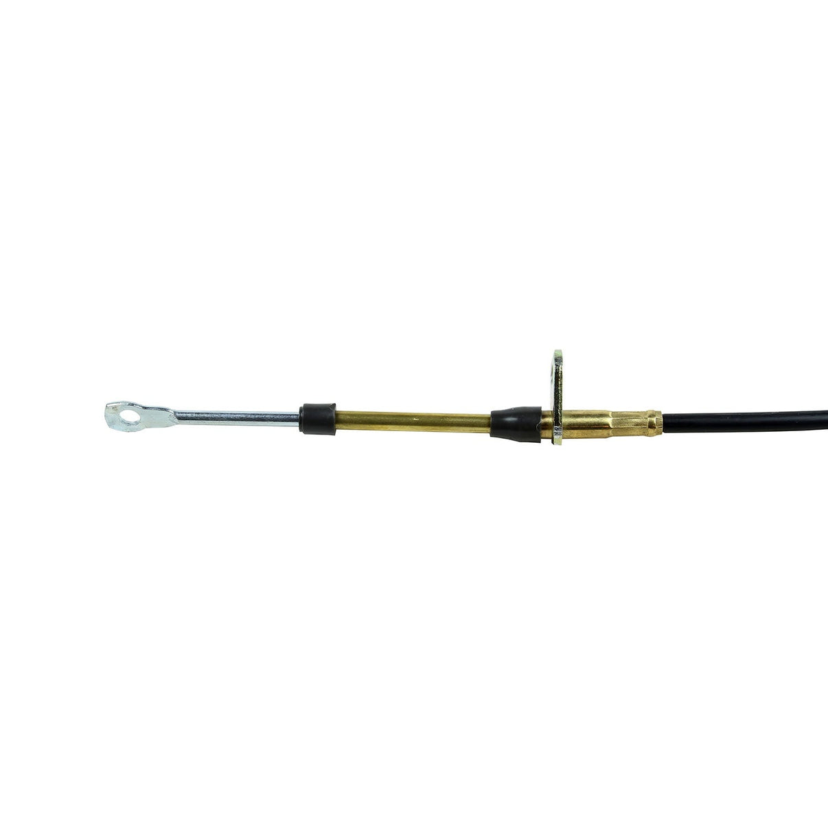 B&M PERFORMANCE SHIFTER CABLE 5-FOOT LENGTH - BLACK - Photo - out of package Back