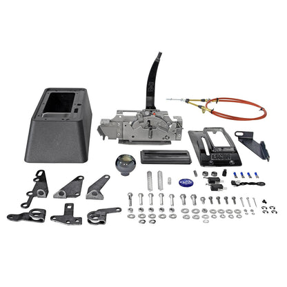 QUICKSILVER 4 SPEED, BLACK - B&M Automatic Ratchet Shifter - Quicksilver - Black