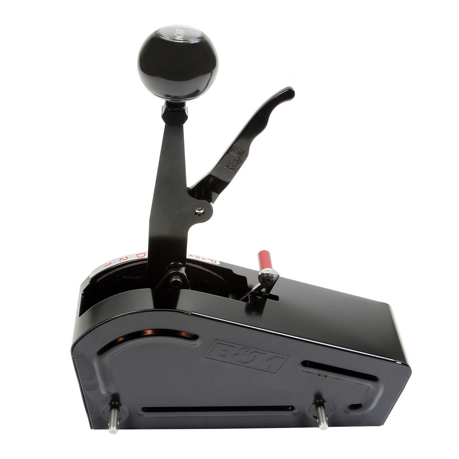 B&M AUTOMATIC GATED SHIFTER - PRO STICK - BLACK - Photo - Close Up Bottom