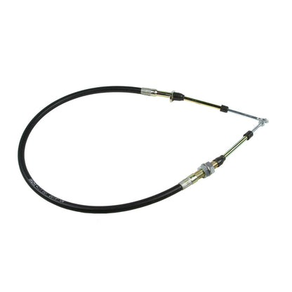 B&M Super Duty Shifter Cable - 3-Foot Length - Black - Photo - Close Up Right