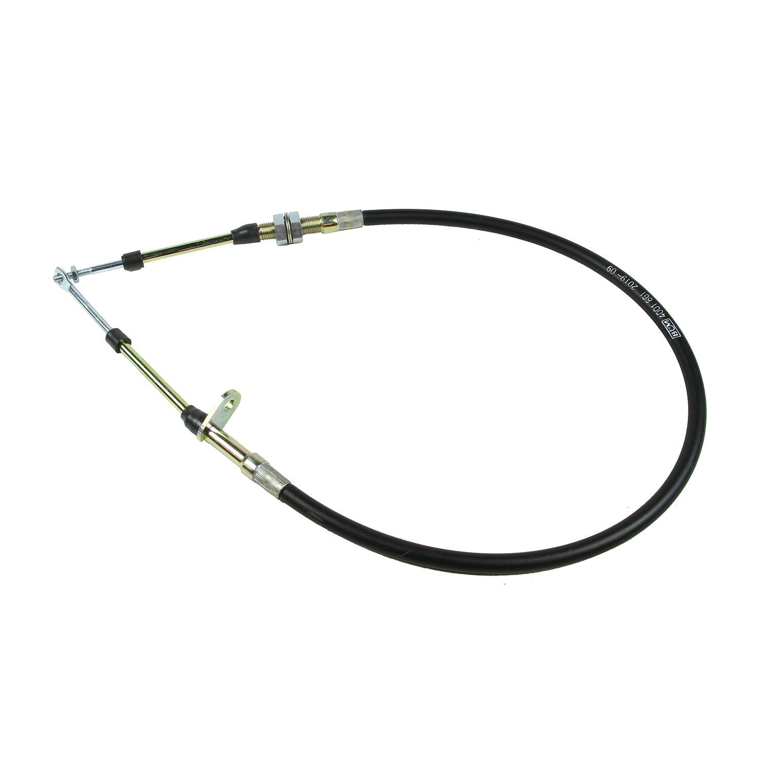 B&M Super Duty Shifter Cable - 3-Foot Length - Black - Photo - Primary Front