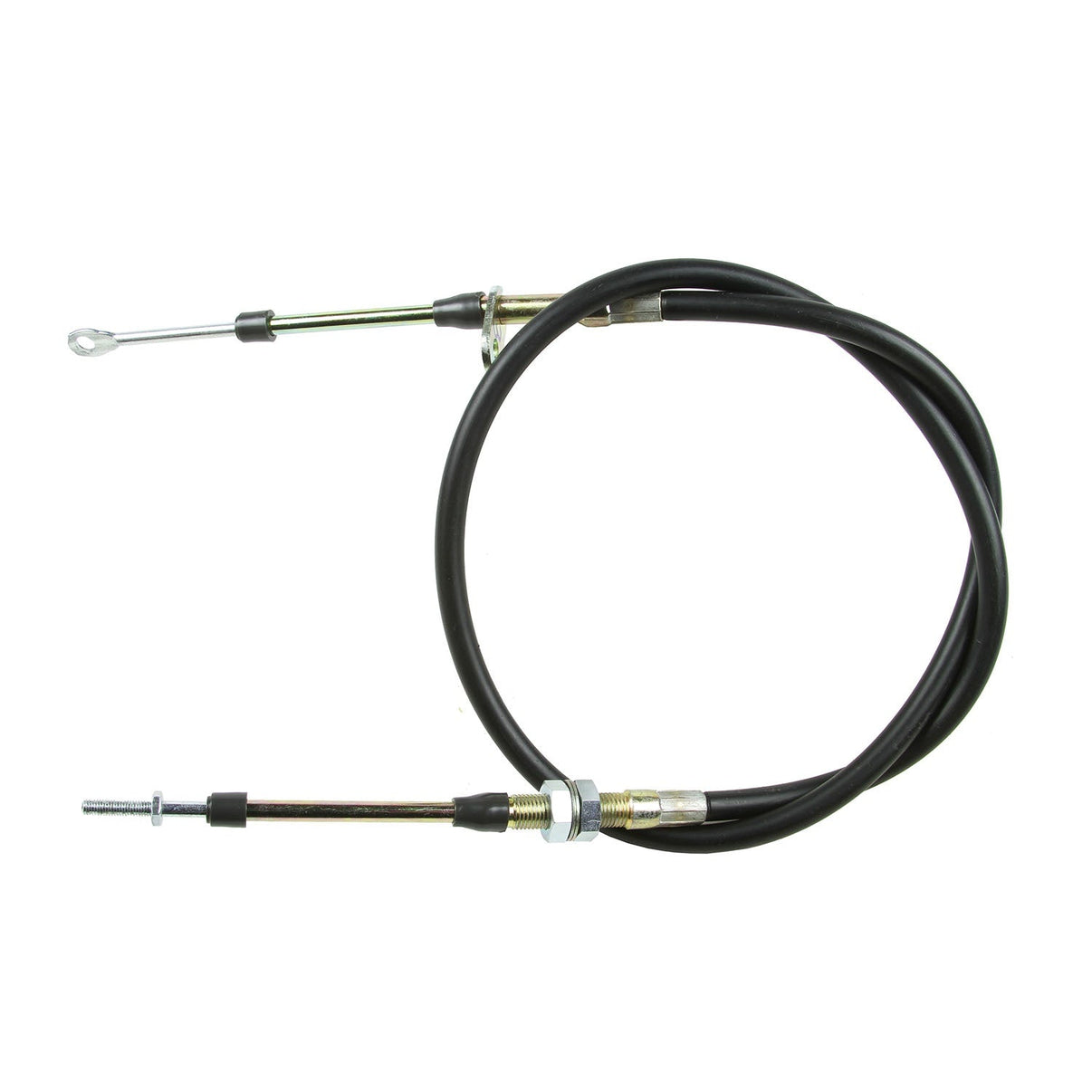 B&M Super Duty Shifter Cable - 4-Foot Length - Black - Photo - Primary Front