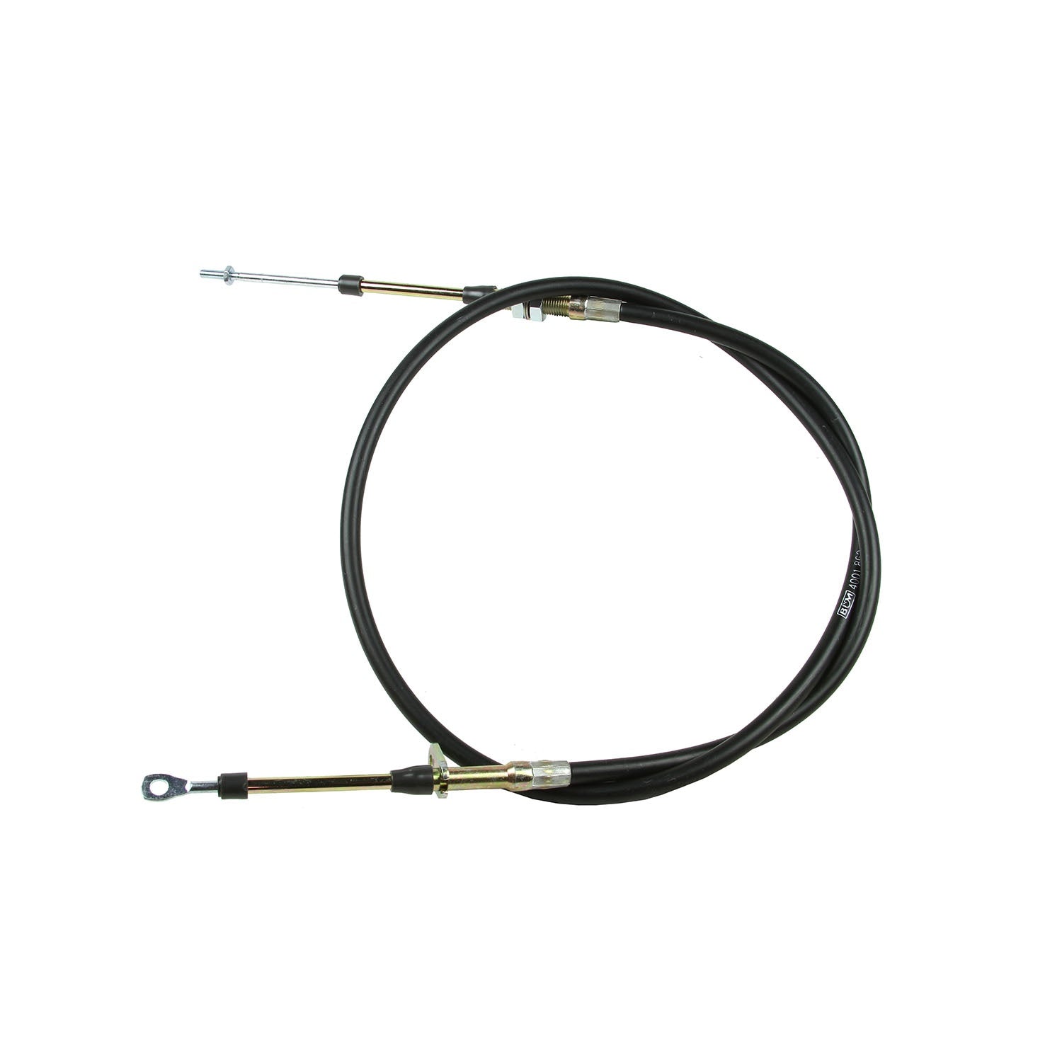 B&M Super Duty Shifter Cable - 5-Foot Length  - Black - Photo - Primary Front