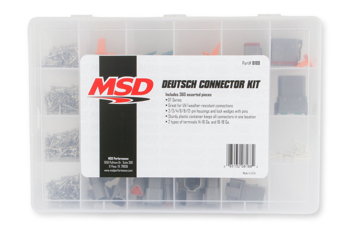 MSD Deutsch Connector Kit - Photo - Primary Front