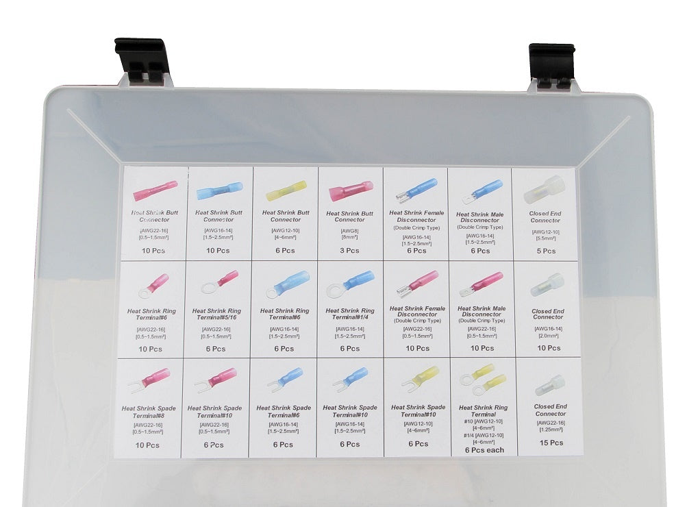 MSD Heat Shrink Terminal Kit - Photo - out of package Left