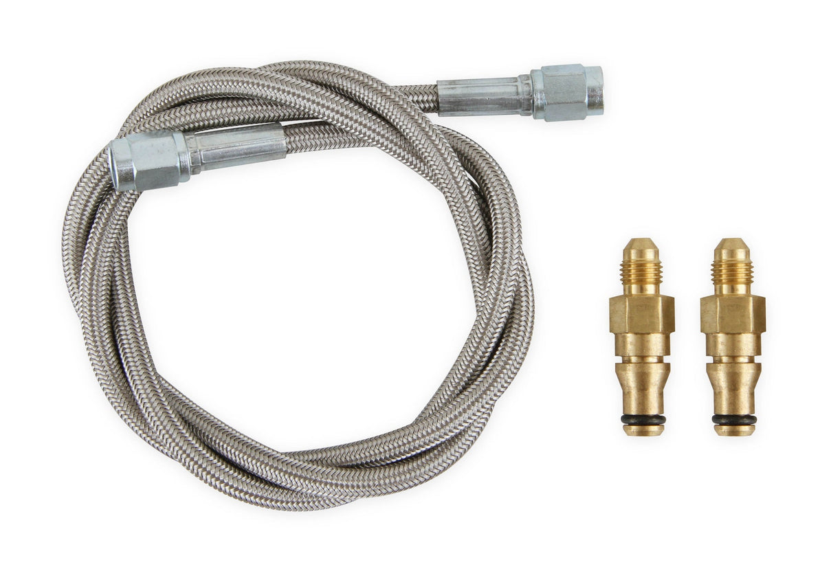 HAYS CLUTCH CYL FEED LINE KIT 3AN - Hays Hydraulic Release Bearing Feed Line Kit w/Adapters - 2005-13 Vette, - 2010-19 Camaro,2005-17 Mustang