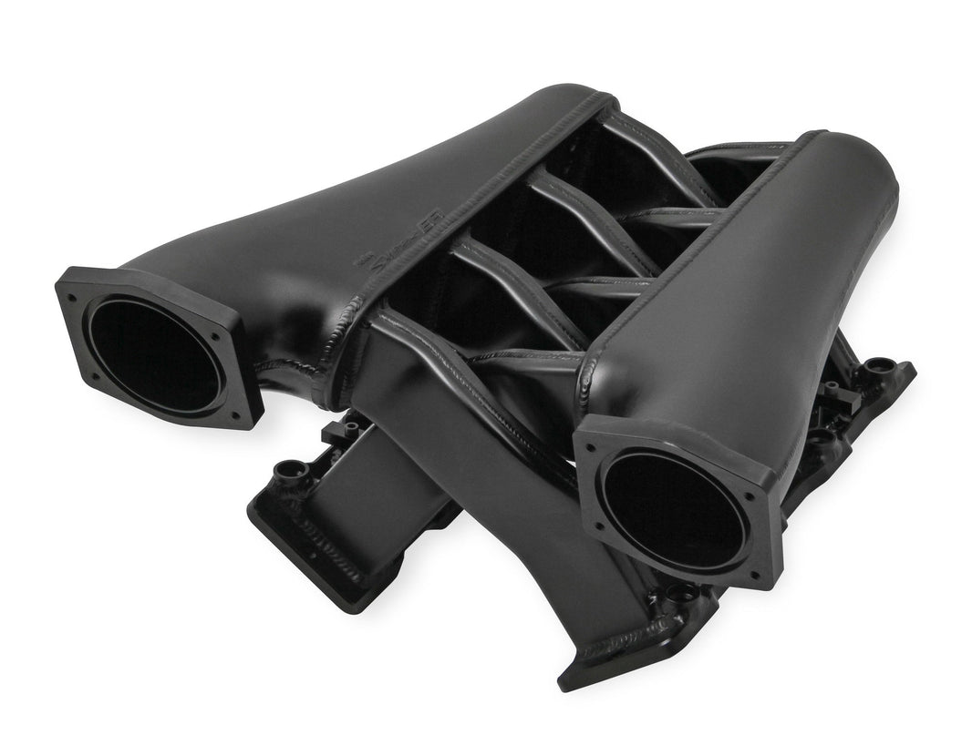 SNIPER EFI LS1/2/6 HI-RAM IM, EFI, 92MM - Sniper EFI Fremstillet Indsugningsmanifold Dobbelt Plenum 92mm LS1/2/6, Skinne Kit - Sort