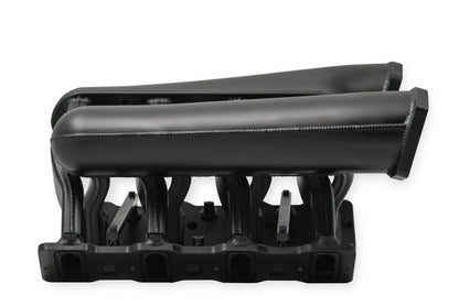 SNIPER EFI LS1/2/6 HI-RAM IM, EFI, 92MM - Sniper EFI Fabricated Intake Manifold Dual Plenum 92mm LS1/2/6, Rail Kit - Blk