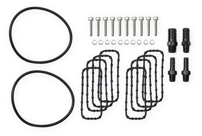 SNIPER EFI LS1/2/6 HI-RAM IM, EFI, 92MM - Sniper EFI Fabricated Intake Manifold Dual Plenum 92mm LS1/2/6, Rail Kit - Blk