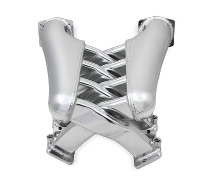 SNIPER EFI LS1/2/6 HI-RAM IM, EFI,102MM - Sniper EFI Fabricated Intake Manifold Dual Plenum 102mm LS1/2/6, Rail Kit - Slvr