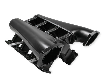 SNIPER EFI LS1/2/6 HI-RAM IM, EFI,102MM - Sniper EFI Fabricated Intake Manifold Dual Plenum 102mm LS1/2/6, Rail Kit - Blk