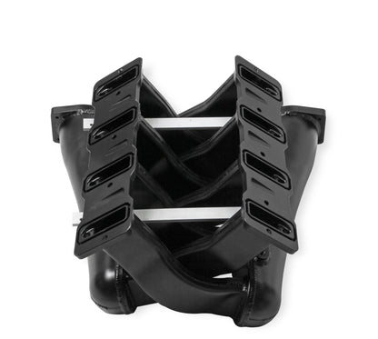 SNIPER EFI LS1/2/6 HI-RAM IM, EFI,102MM - Sniper EFI Fabricated Intake Manifold Dual Plenum 102mm LS1/2/6, Rail Kit - Blk