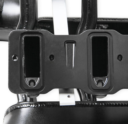 SNIPER EFI LS1/2/6 HI-RAM IM, EFI,102MM - Sniper EFI Fabricated Intake Manifold Dual Plenum 102mm LS1/2/6, Rail Kit - Blk