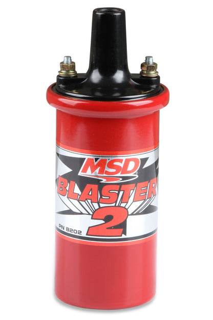 Blaster 2 Coil, Hi-Performance - MSD Ignition Coil - Blaster 2 - Red