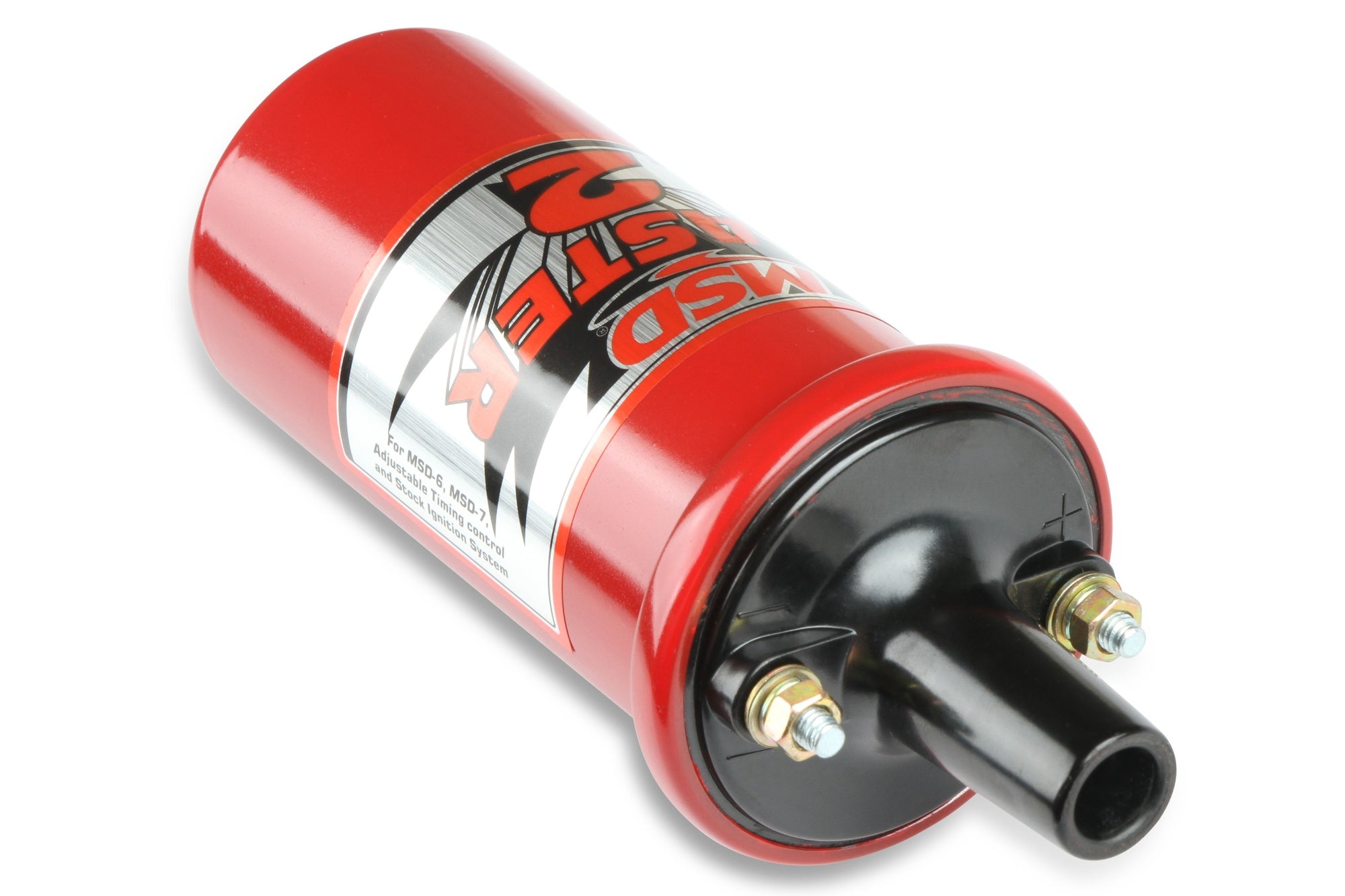 MSD Ignition Coil - Blaster 2 - Red - Photo - out of package Top