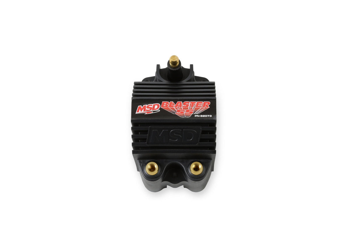 MSD Ignition Coil - Blaster SS - Black - Photo - Primary Right
