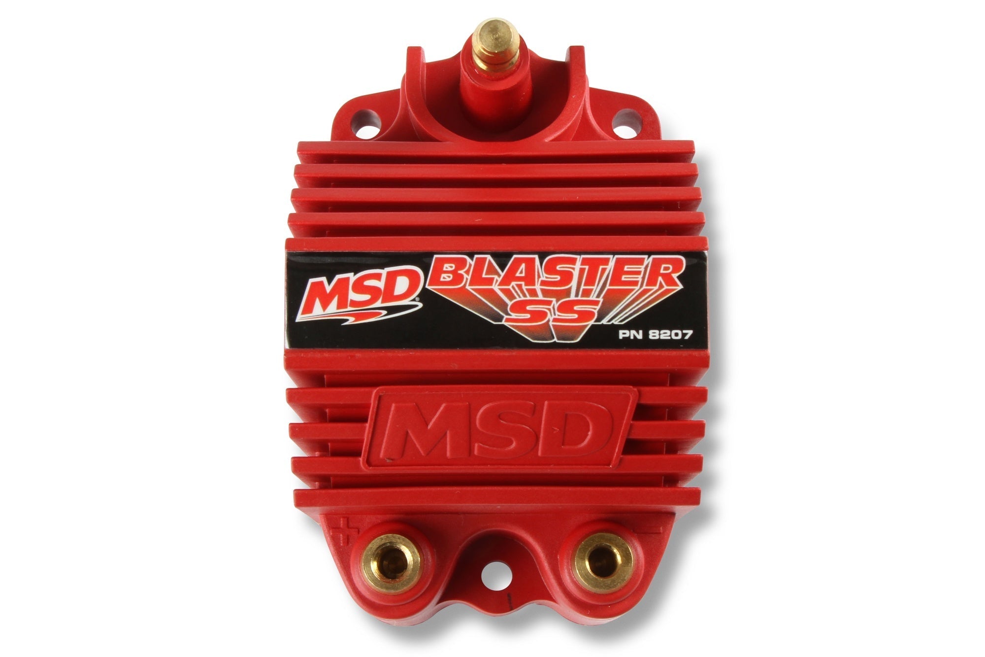 MSD Ignition Coil - Blaster SS - Red - Photo - Primary Front