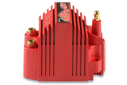 MSD Ignition Coil - Blaster SS - Red - Photo - out of package Left
