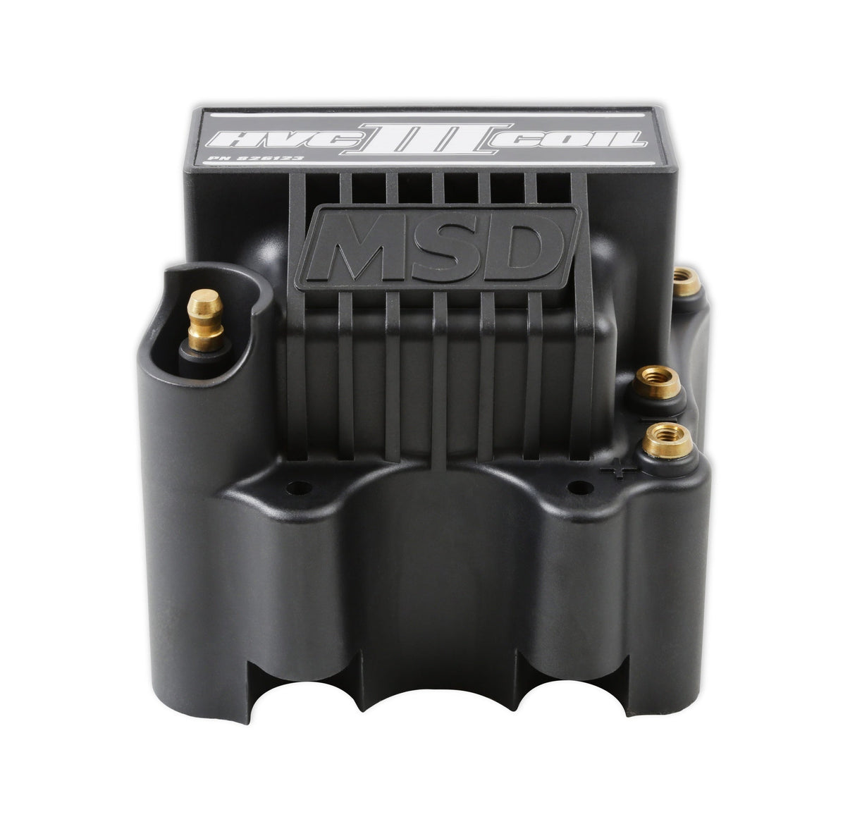 MSD Ignition Coil - HVC-3 Series - Black - Photo - out of package Back