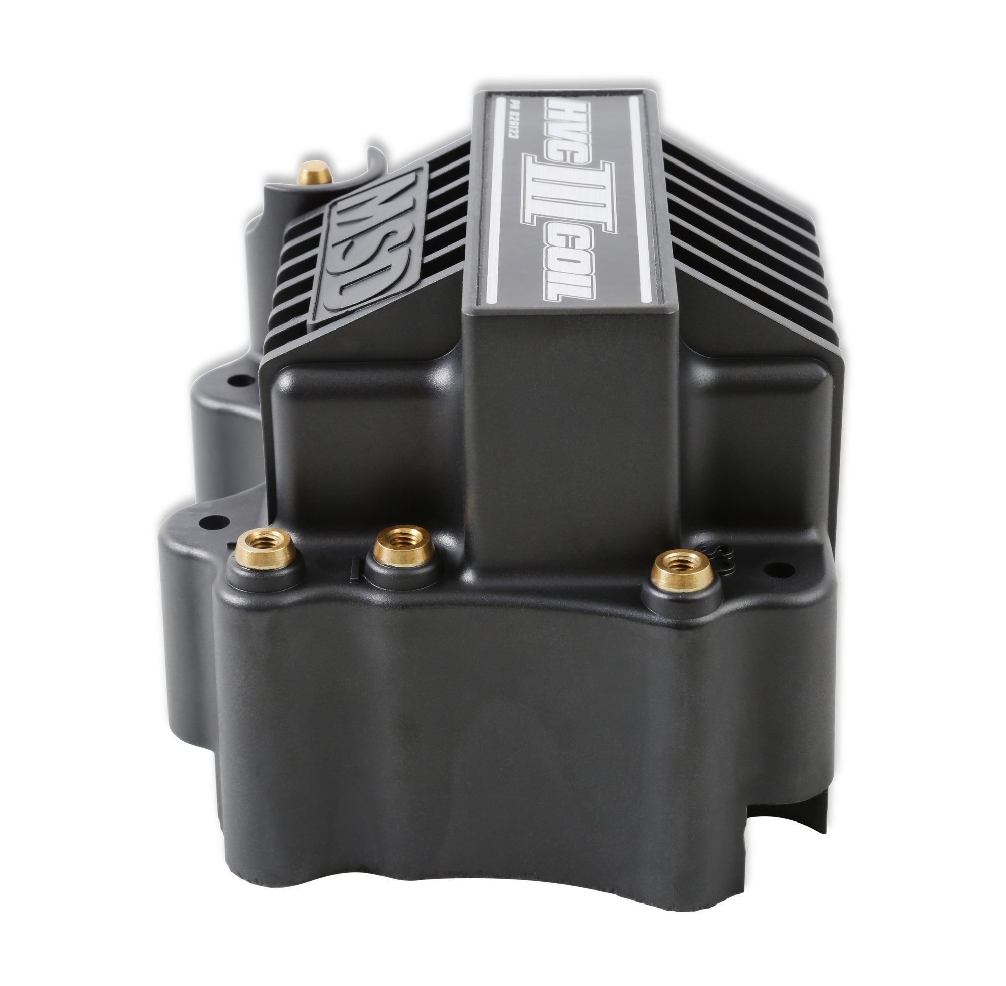 MSD Ignition Coil - HVC-3 Series - Black - Photo - out of package Bottom