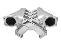 SNIPER EFI LS3/L92 HI-RAM IM, EFI, 92MM - Sniper EFI Fabricated Intake Manifold Dual Plenum 92mm LS3/L92, Rail Kit - Slvr