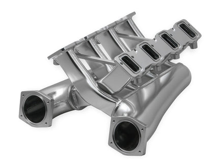 SNIPER EFI LS3/L92 HI-RAM IM, EFI, 92MM - Sniper EFI Fremstillet Indsugningsmanifold Dobbelt Plenum 92mm LS3/L92, Skinne Kit - Slvr