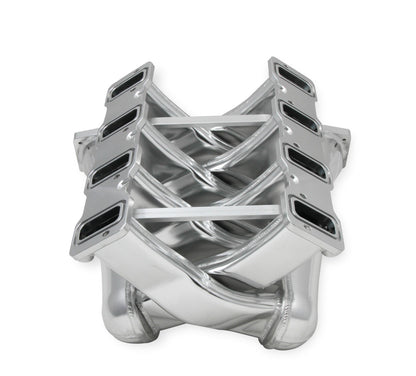 Collecteur d'admission SNIPER EFI LS3/L92 HI-RAM IM, EFI, 102 mm - Collecteur d'admission Sniper EFI à double plénum 102 mm pour LS3/L92, kit de rails - Argent