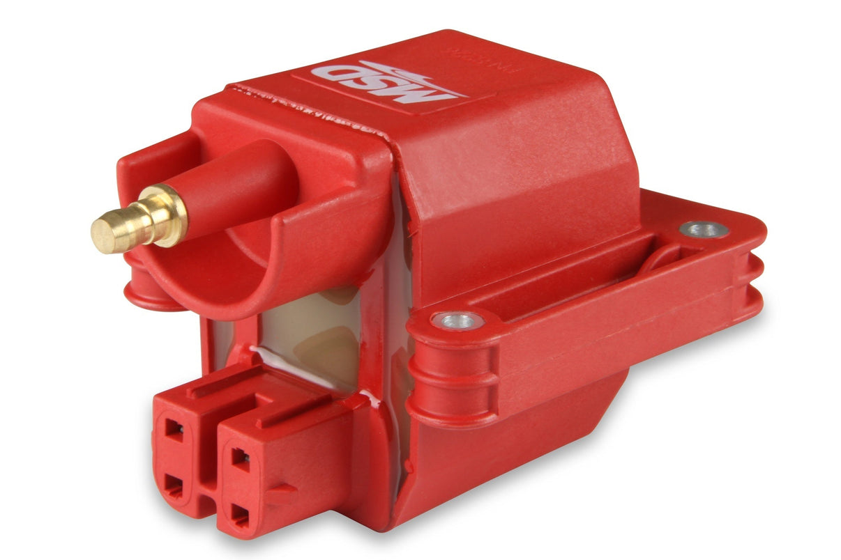 MSD Ignition Coil - Dual Connector - Photo - out of package Back