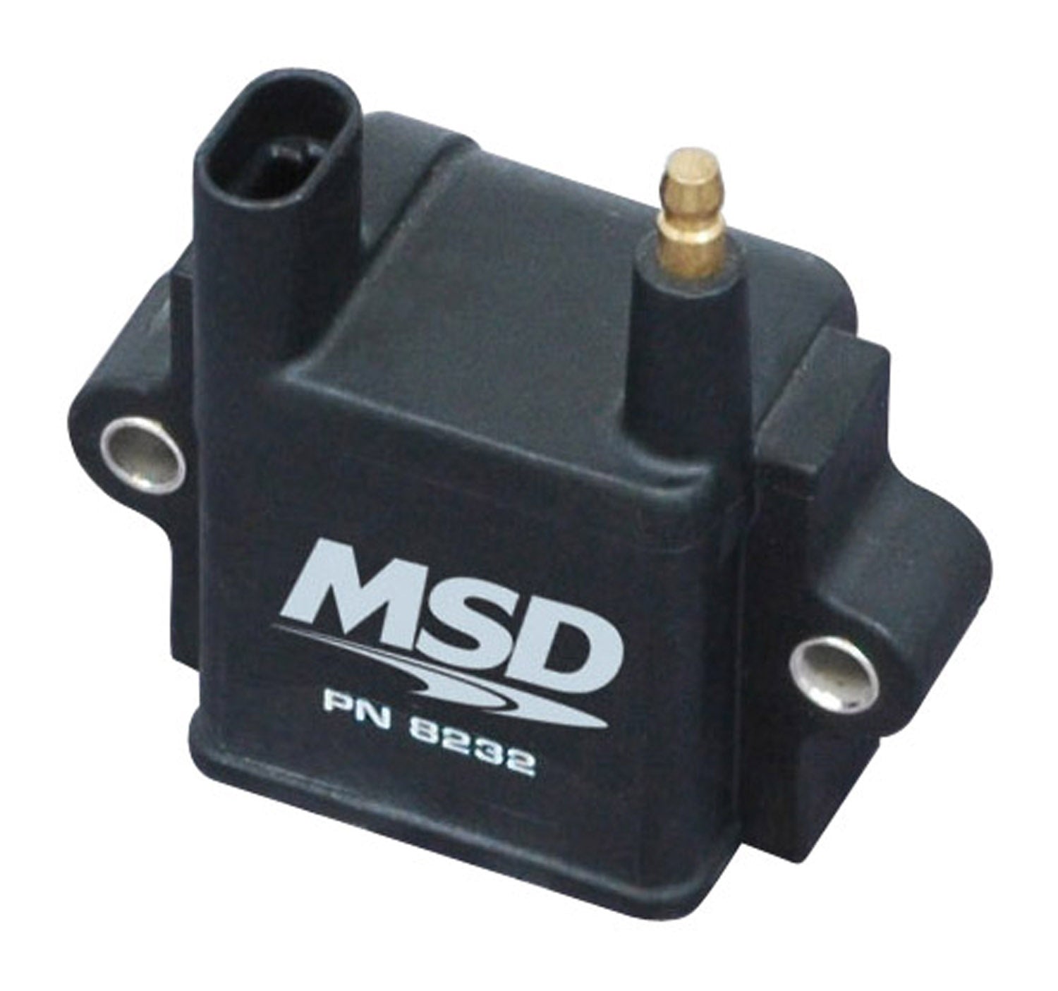 MSD Ignition Coil (Single Tower) - CPC Ignition Control - Black - Individual - Photo - Primary Front