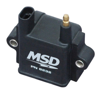 MSD Ignition Coil (Single Tower) - CPC Ignition Control - Black - Individual - Photo - Primary Front