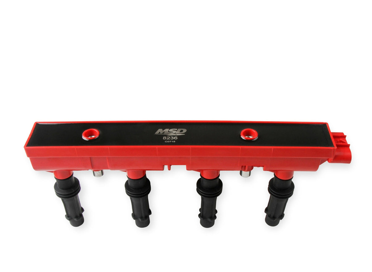 MSD Ignition Coil - Blaster Series - GM 1.4L Turbo - Red - Photo - out of package Right