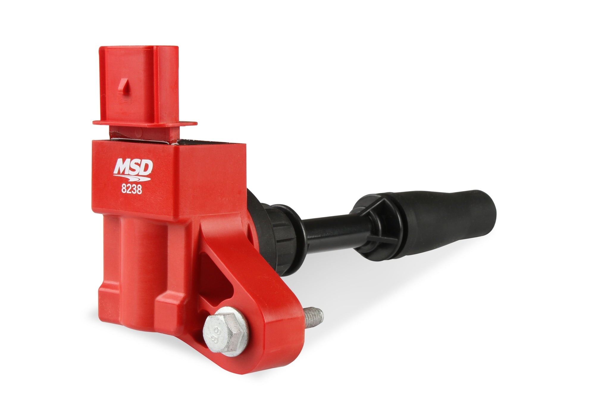 MSD Ignition Coil - Blaster Series - GM 4-Cyl Engines - Red - 4-Pack - Photo - out of package Back