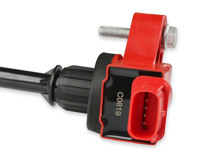 MSD Ignition Coil - Blaster Series - GM 4-Cyl Engines - Red - 4-Pack - Photo - out of package Bottom